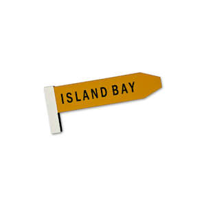 I Heart Island Bay: Give Me A Sign Island Bay Fridge Magnet