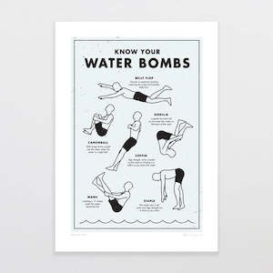 Bombs Away A4 Print
