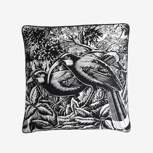 Art: E. Mervyn Taylor, Nga Huia Cushion Cover