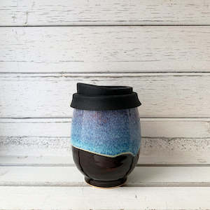 Nz Ceramics: Midnight Ceramic Takeaway Cup