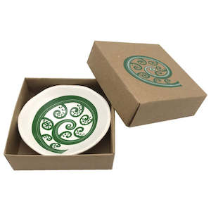 Nz Ceramics: Fern Frond 7cm Bowl