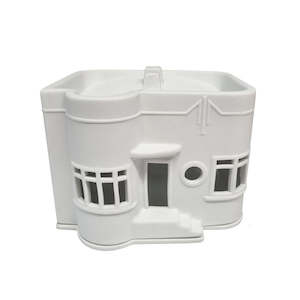 Nz Ceramics: New Zealand Art Deco Tea Light House