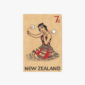 Eileen Mayo Unaccepted Design for 7c Stamp A5 Notebook