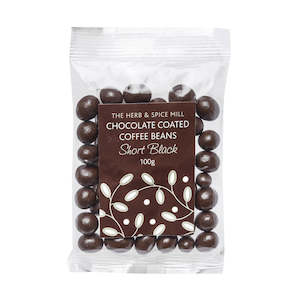 Eat Drink: Chocolate Coffee Beans, Short Black