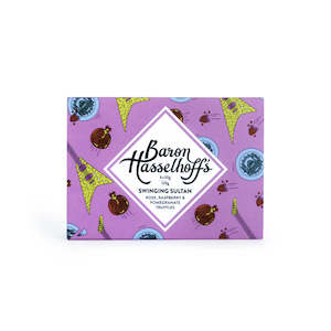 Swinging Sultan-Rose Raspberry & Pomegranate Truffles