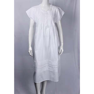Fashion: The Rosalia White Cotton Nightie