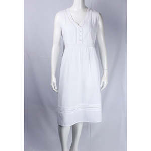 The Dahlia Cotton Sleeveless Nightie