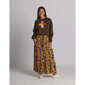 Bryant Skirt - Luxe Watercolour