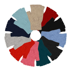 Fashion: Possum Merino Fingerless Gloves