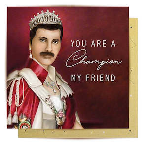 You Are A Champion - Greeting Card