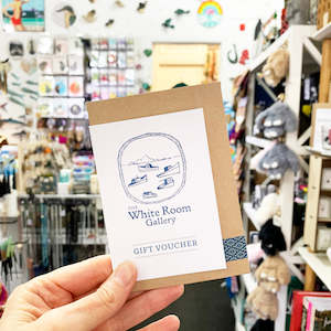 Gift Vouchers: The White Room Gallery IN-STORE Gift Voucher