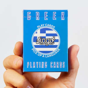 Fun Games: Greek Lingo Playing Cards