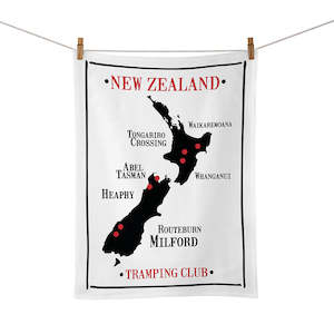 Around The House: Tea Towel NZ Tramping Club