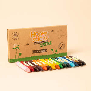 Beeswax Crayons Jumbos 16pk