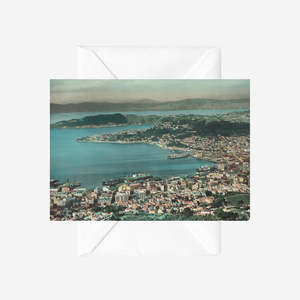 Coolest Capital: Wellington City, Whites Aviation - Greeting Card