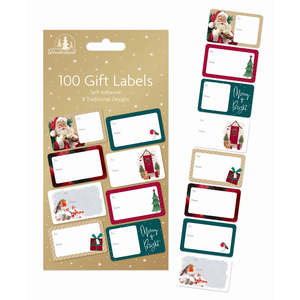 Stationery: Traditional Christmas Gift Label
