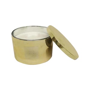 Scented: Maison Glass Christmas Candle, 3 Wick