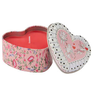 Scented: Wild Flowers Wild Women Heart Shaped Tin Candle
