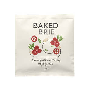 Eat Drink: Baked Brie Cranberry & Almond Topping