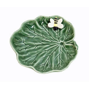 Whats New: Bee on Leaf Dish