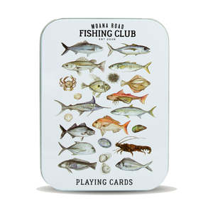 NZ Fishing Club Playing Cards