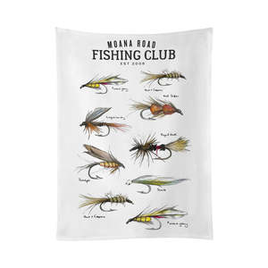 Around The House: Fly Fishing Club Tea Towel