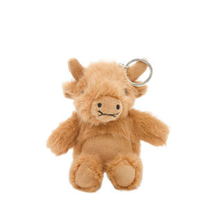 Hamish the Highland Cow Keyring