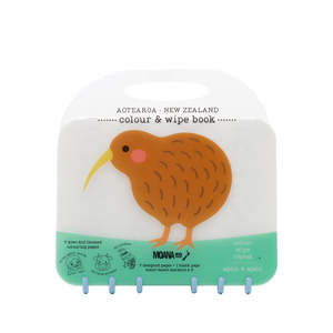 Aotearoa: Colour and Wipe Book, Aotearoa