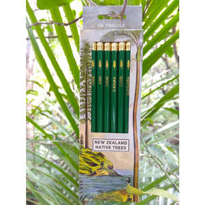 Aotearoa: New Zealand Native Trees Pencil Set