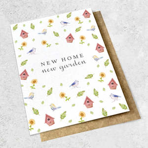New Home New Garden - Greeting Card