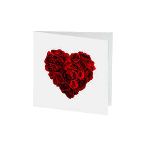 Mini Roses Heart - Gift Card