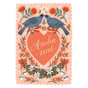 Books Stationery All: Aroha Nui Made For Each Other - Greeting Card