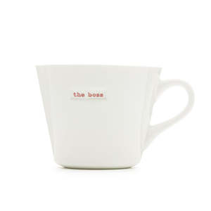 House Home: Bucket Mug, The Boss