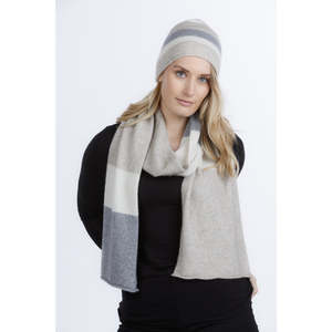 Accessories: Possum Merino Roller Edge Travel Scarf