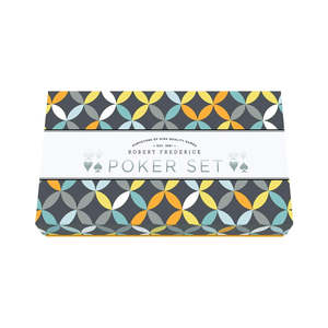 Pyramid Patterns Poker Set