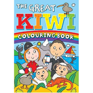 All: The Great Kiwi Colouring Book