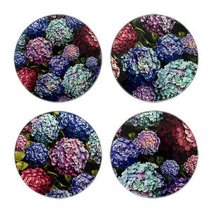 Aotearoa: Hydrangea Bouquet Coaster Set