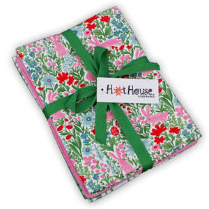 All: Pretty Bunny Trio Set of Tea Towels