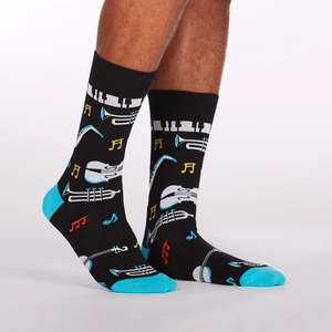 All: All That Jazz Men's Crew Socks