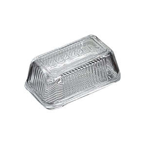 All: Frette Glass Butter Dish