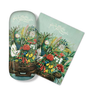Native Flowers Glasses Case & Lens Cloth