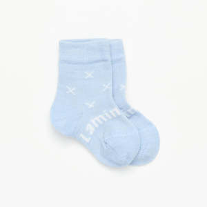 Beau Merino Crew Baby Socks