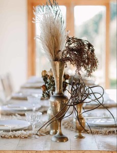 Brass vase