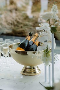 Gold Champagne Ice Bucket