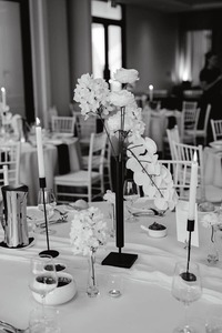Products: Black tube vase