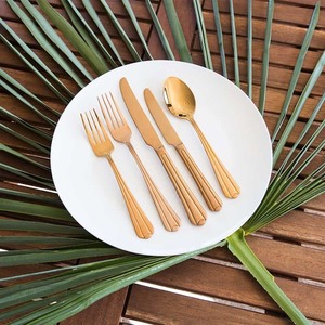 Products: Rose Gold Entrée Fork