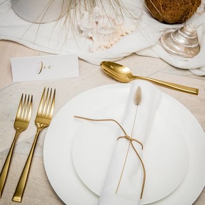 Products: Premium Gold Dessert Spoon