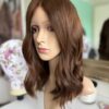 Jasmine 16’/Rich Brown Human Hair Wig