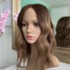Gabby 16″/Light Brown Balayage Human Wig