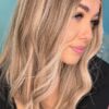 Emma 16″/Blonde Mix Balayage Human Hair Wig